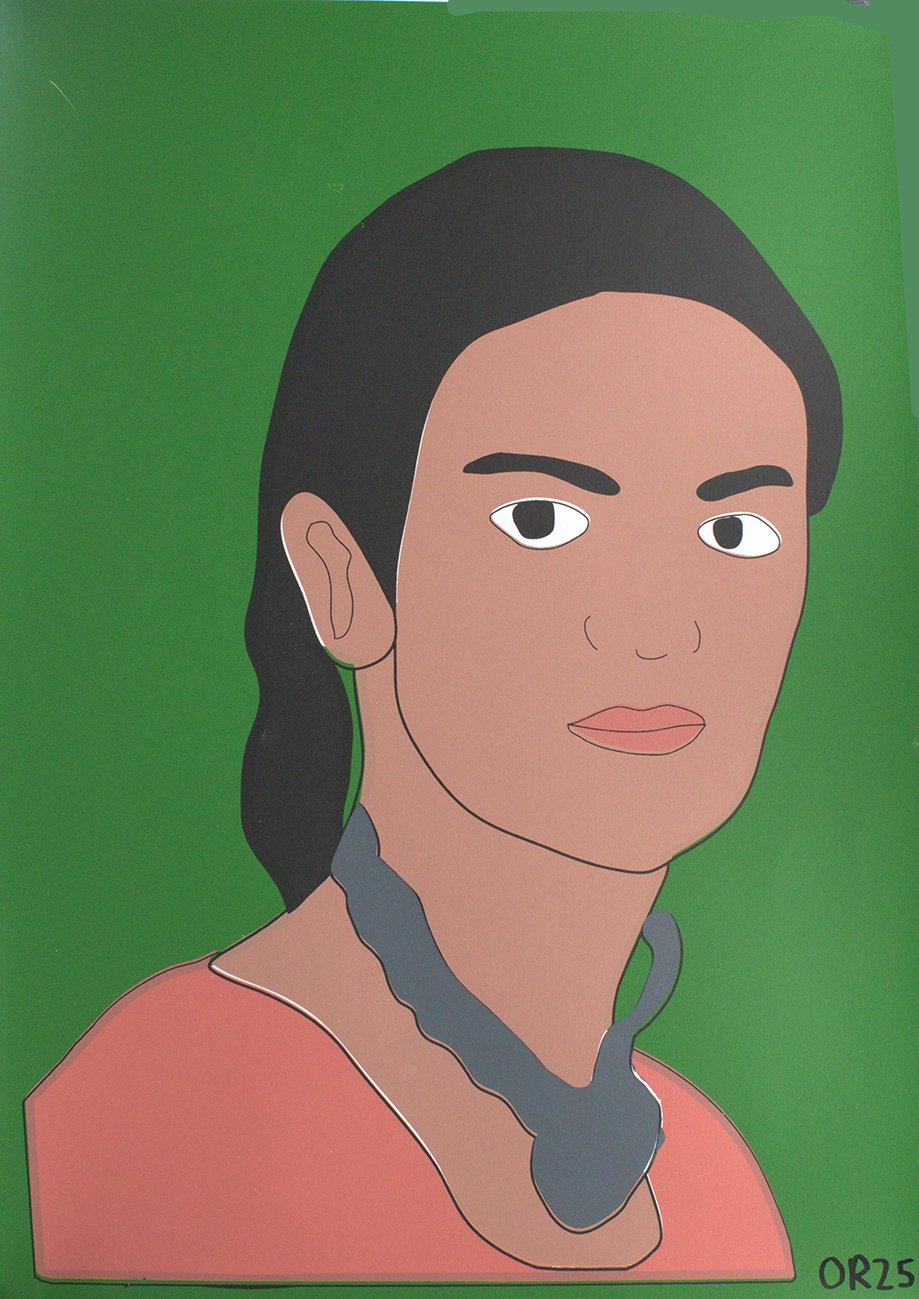Frida Kahlo Screen Print A2 2025
