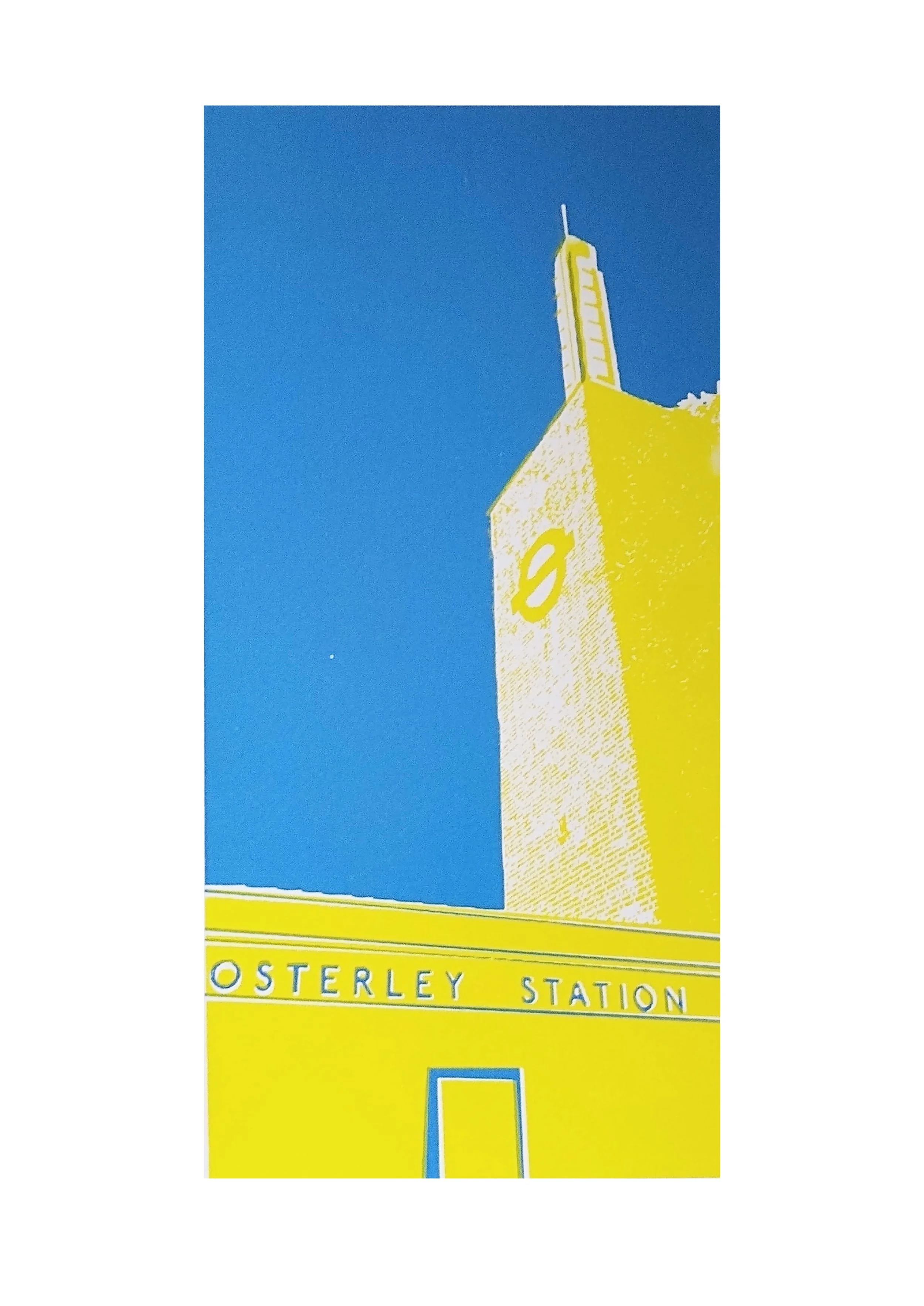 Osterley Station, Screenprint, 2023