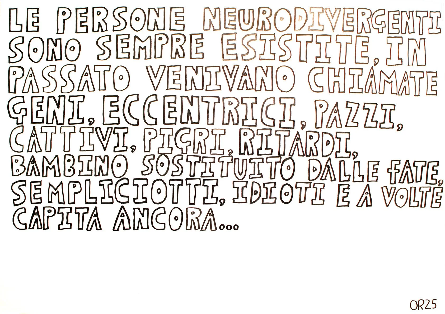 Le persone neurodivergenti.... A2 2025