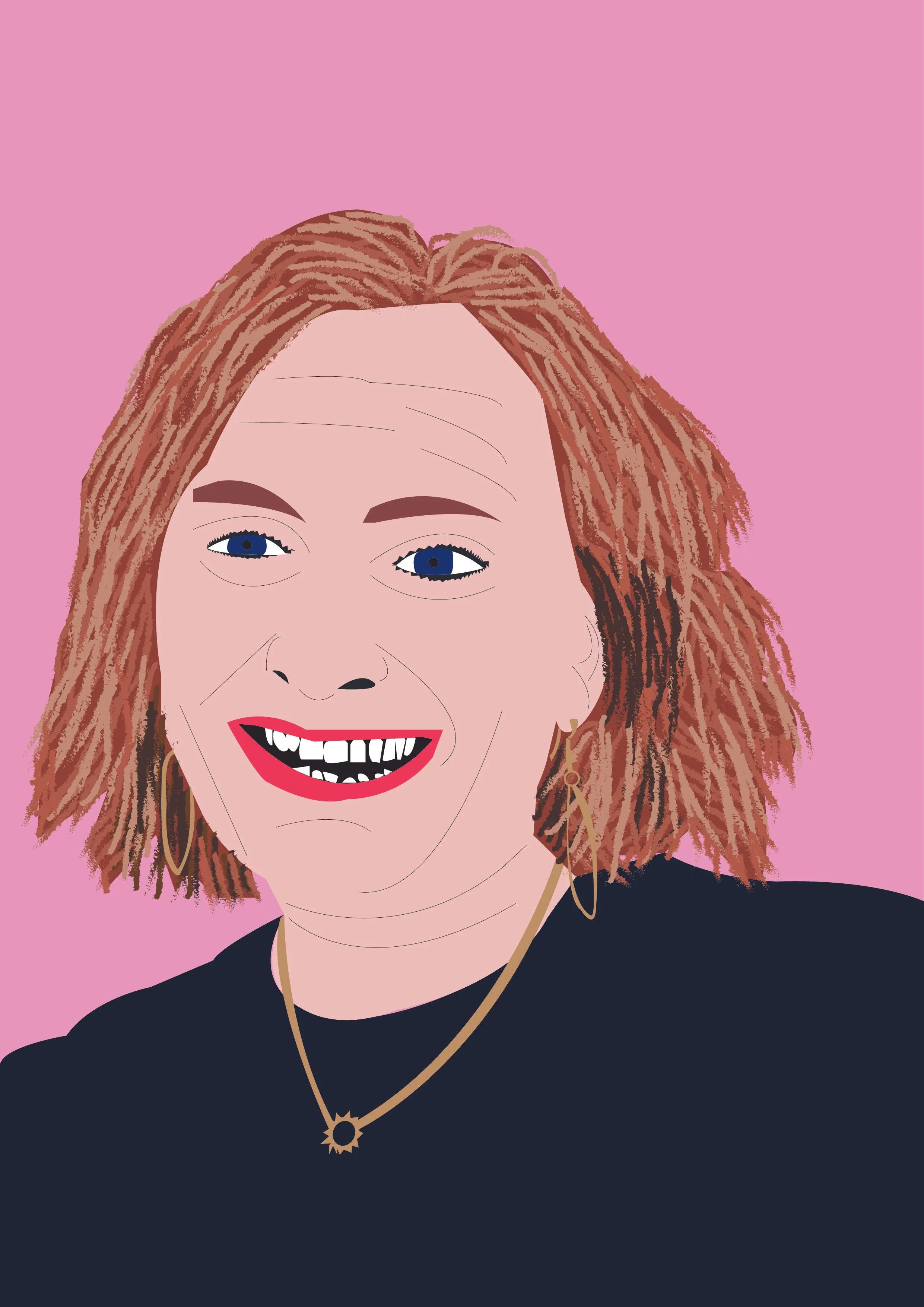 Portrait of Ness, digital, 2022