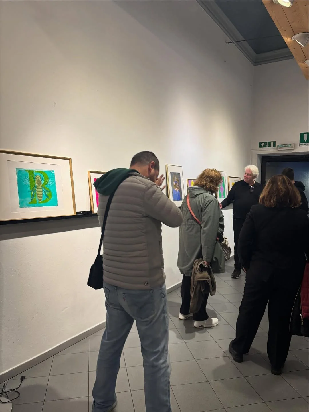 Anteprima esclusiva della mostra di @orlandorichardsonart Grazie all’invito di @galleriaboragno  (3).jpg