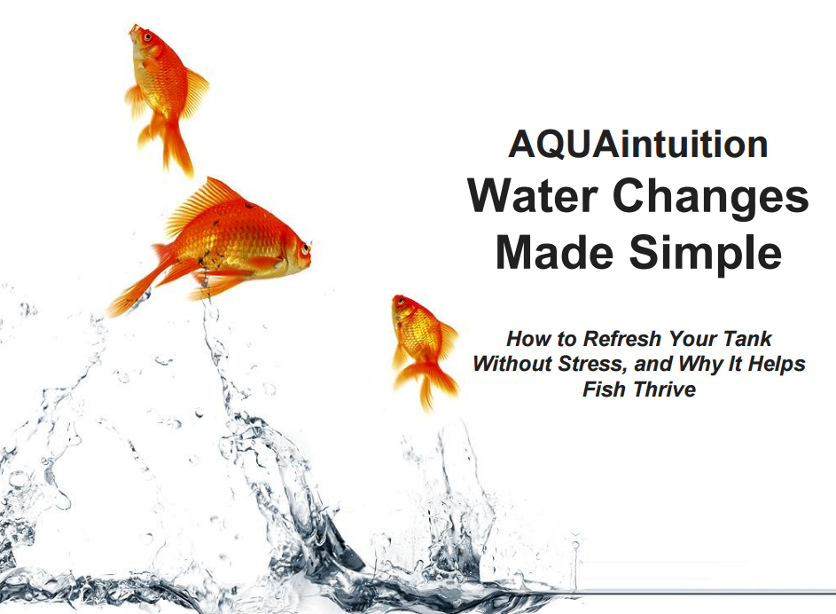 AQUAintuition Water Changing Guide
