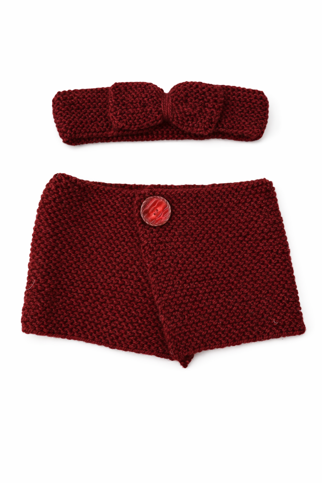 Bow Headband & Neck Warmer Set - Special Offer !