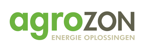 Logo van AgroZon met tekst 'Energie Oplossingen'