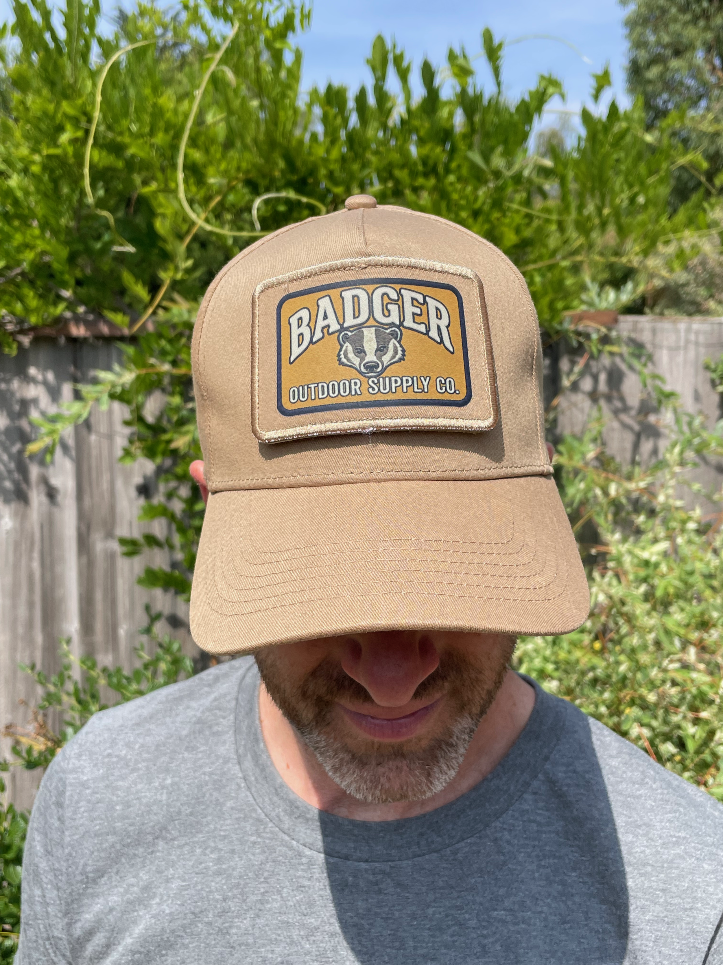 Badger trucker cap
