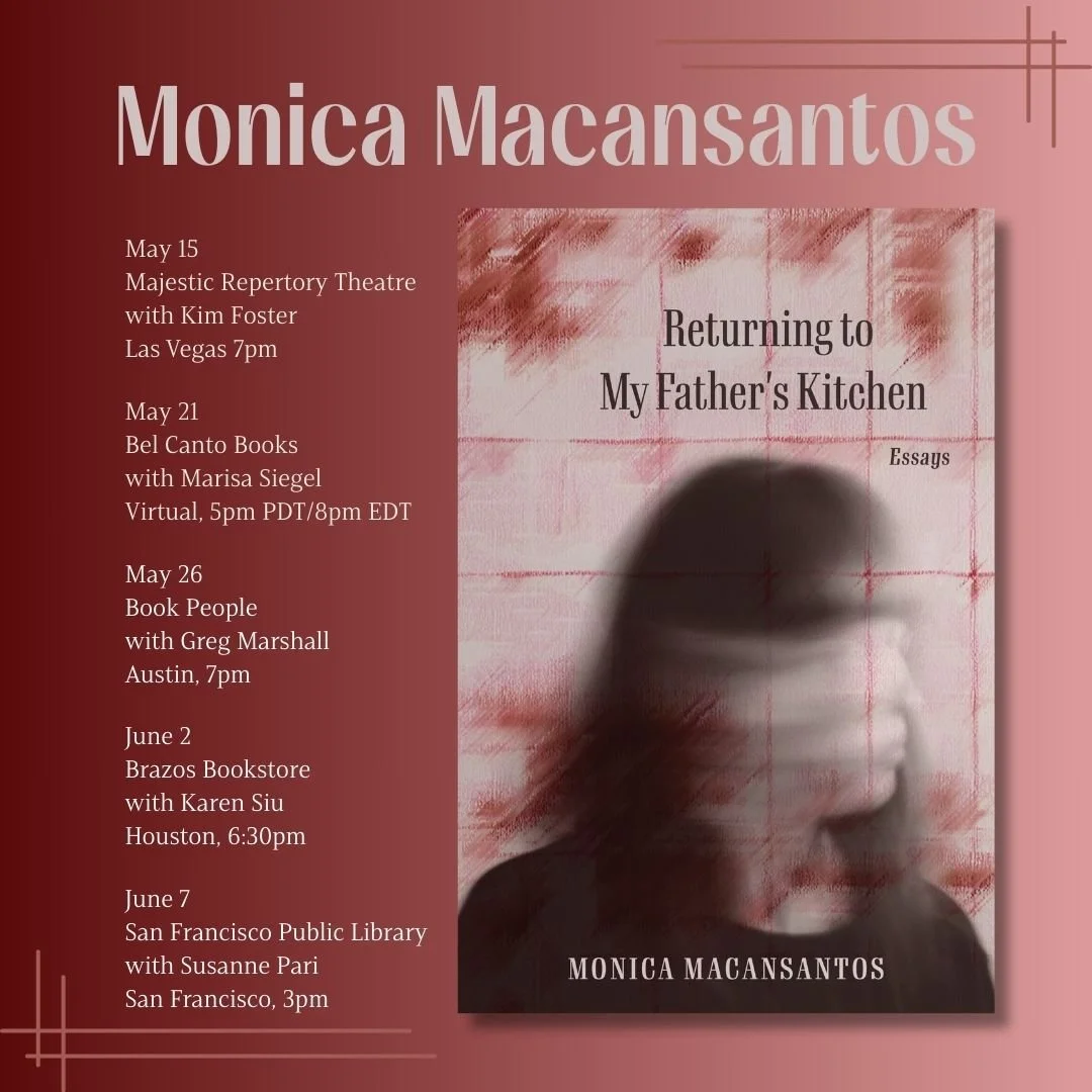 Book Tour for Returning to My Father's Kitchen