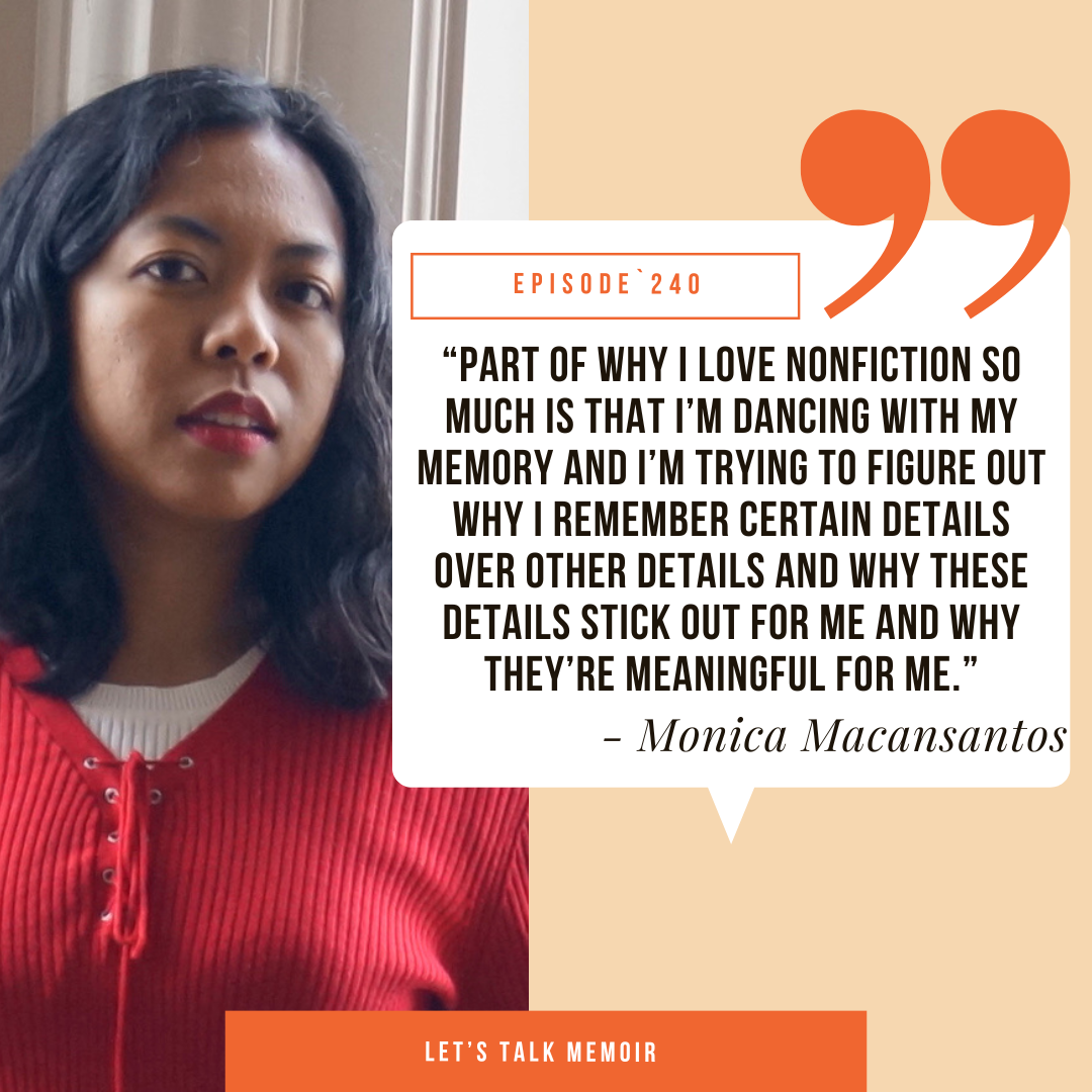 Interviewed on Let’s Talk Memoir podcast with Ronit Plank
