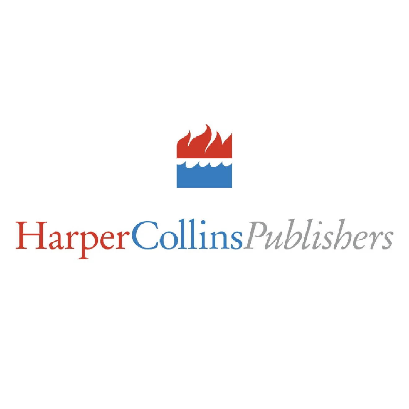HarperCollins Publishers logo with stylized flame and water icon above the company's name.