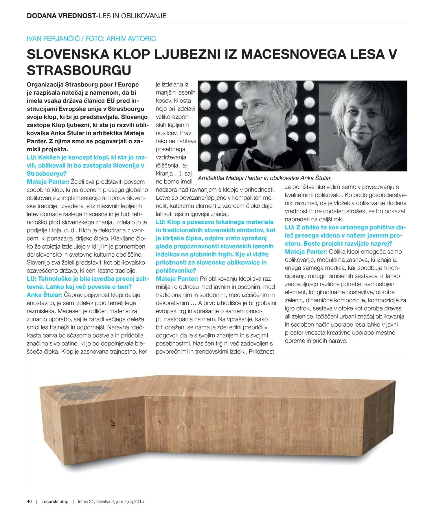 Lesarski utrip / julij 201