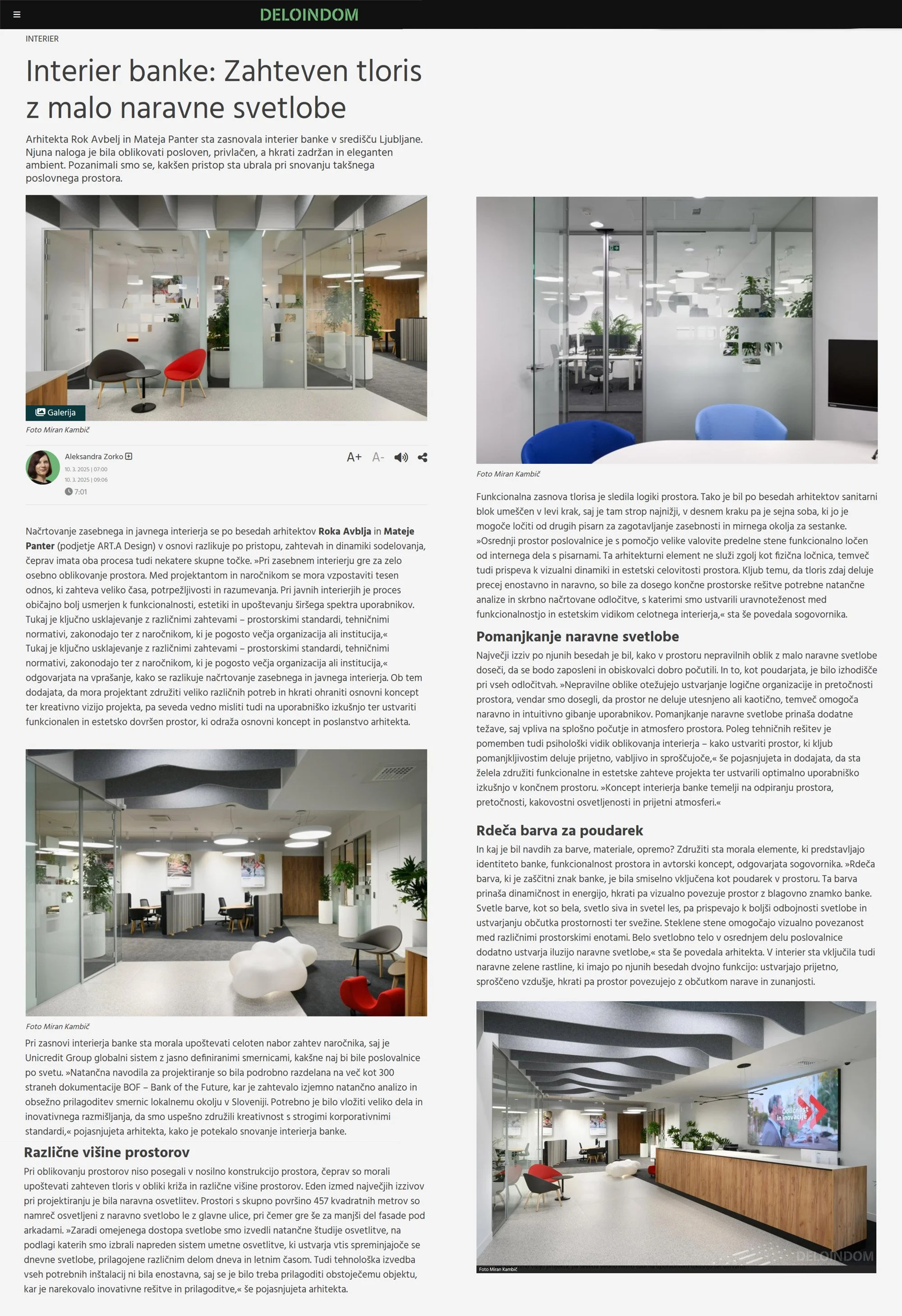 Delo in dom / 10. marec 2025