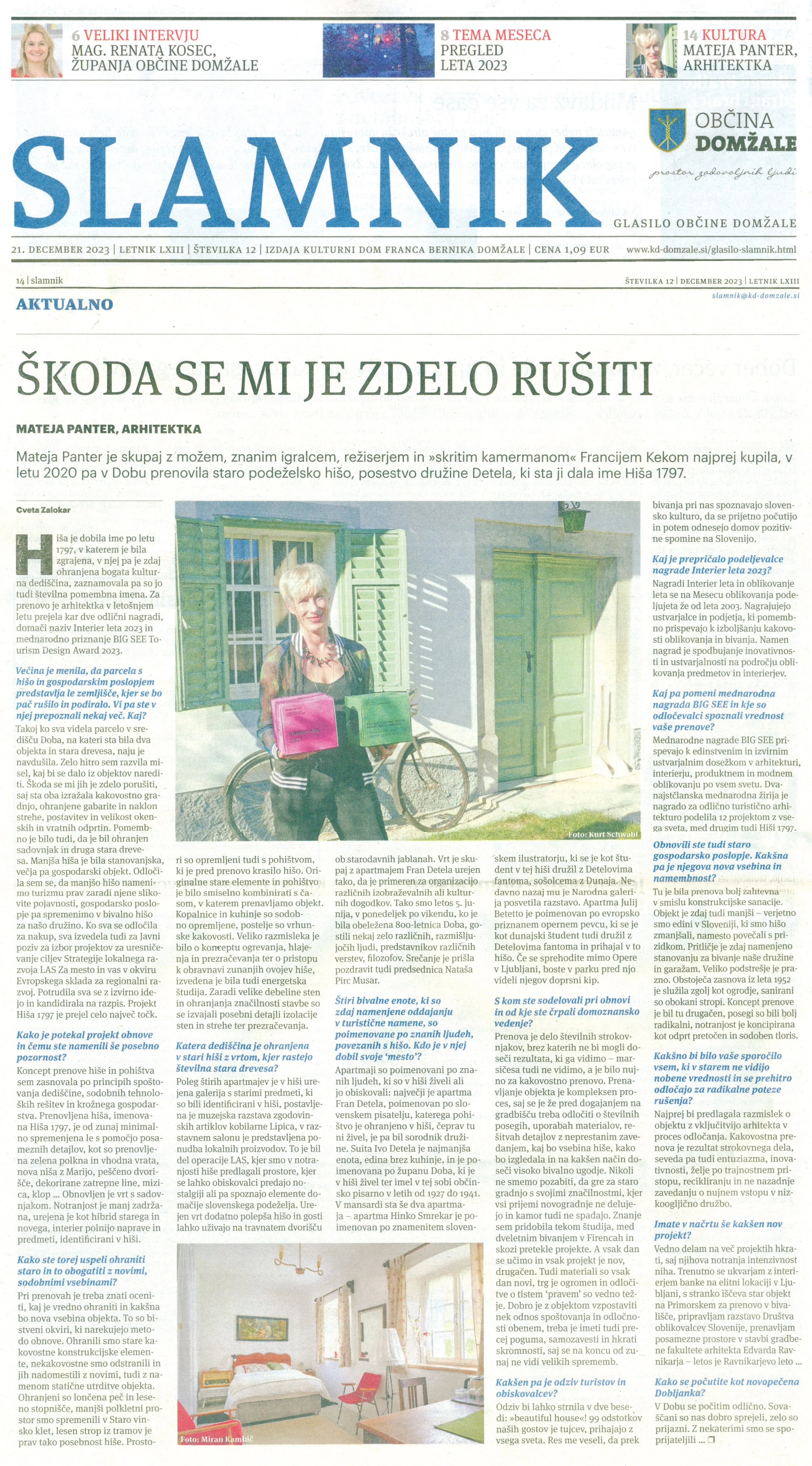 Slamnik / december 2023