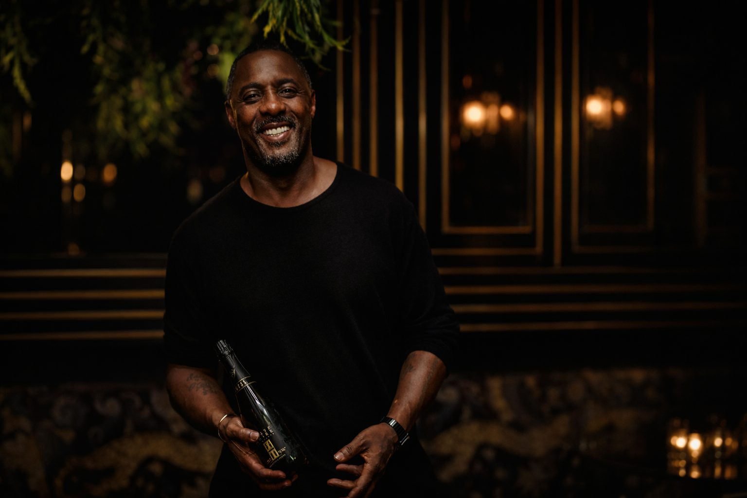 Edris Elba wine Porte Noire