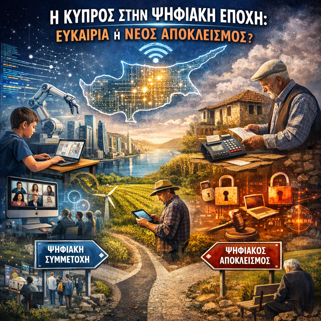 Η Κύπρος στην ψηφιακή εποχή: ευκαιρία ή νέος αποκλεισμός;
