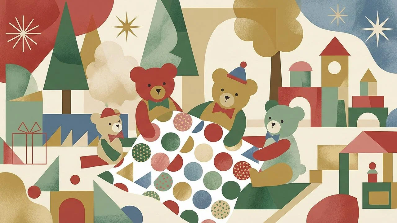 Christmas Teddy Bear's Picnic