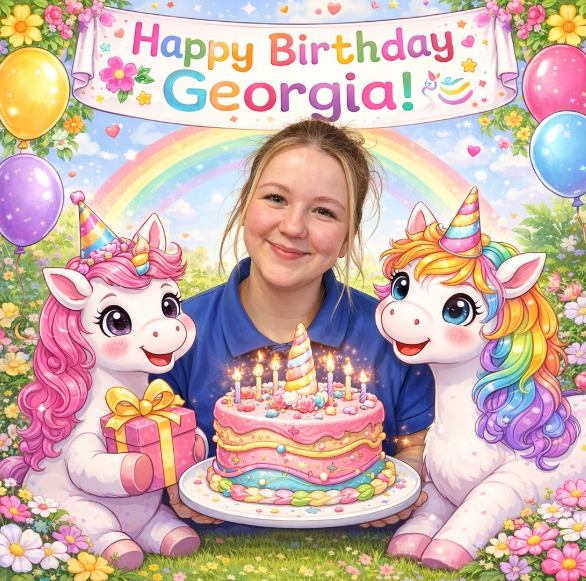 Unicorn Day / Georgia's Birthday