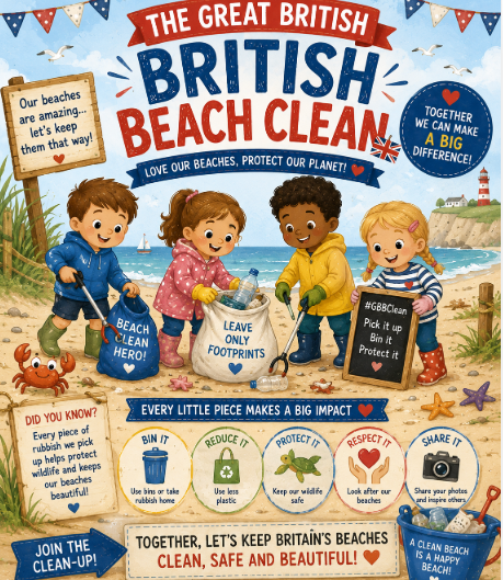 The Great British Beach Clean