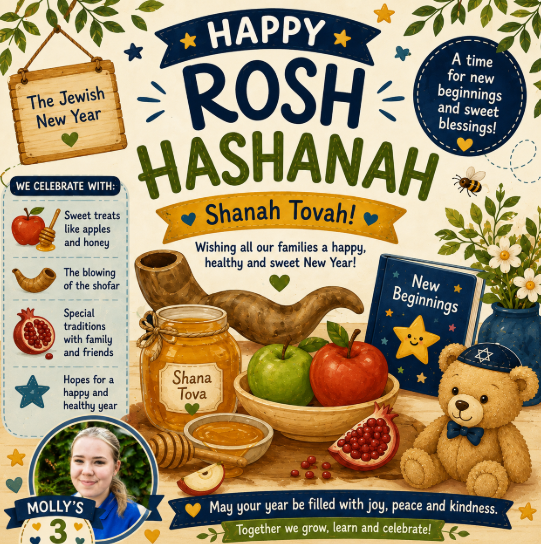 Rosh HaShanah / Molly’s 3 Years