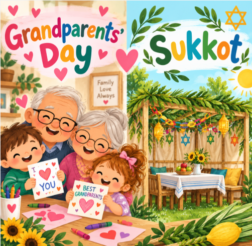 Grandparents' Day & Sukkot 👵👴🌿