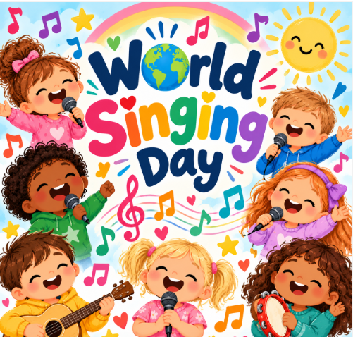 World Singing Day 🎶🎤