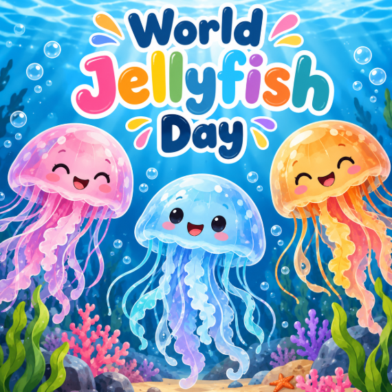 🌊 World Jellyfish Day! 🪼