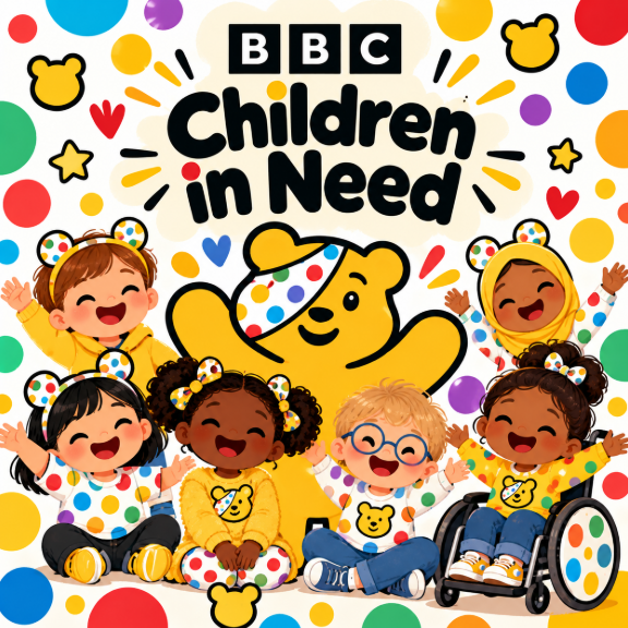 🐻💛 BBC Children in Need – Let's Make a Difference! 💛🐻