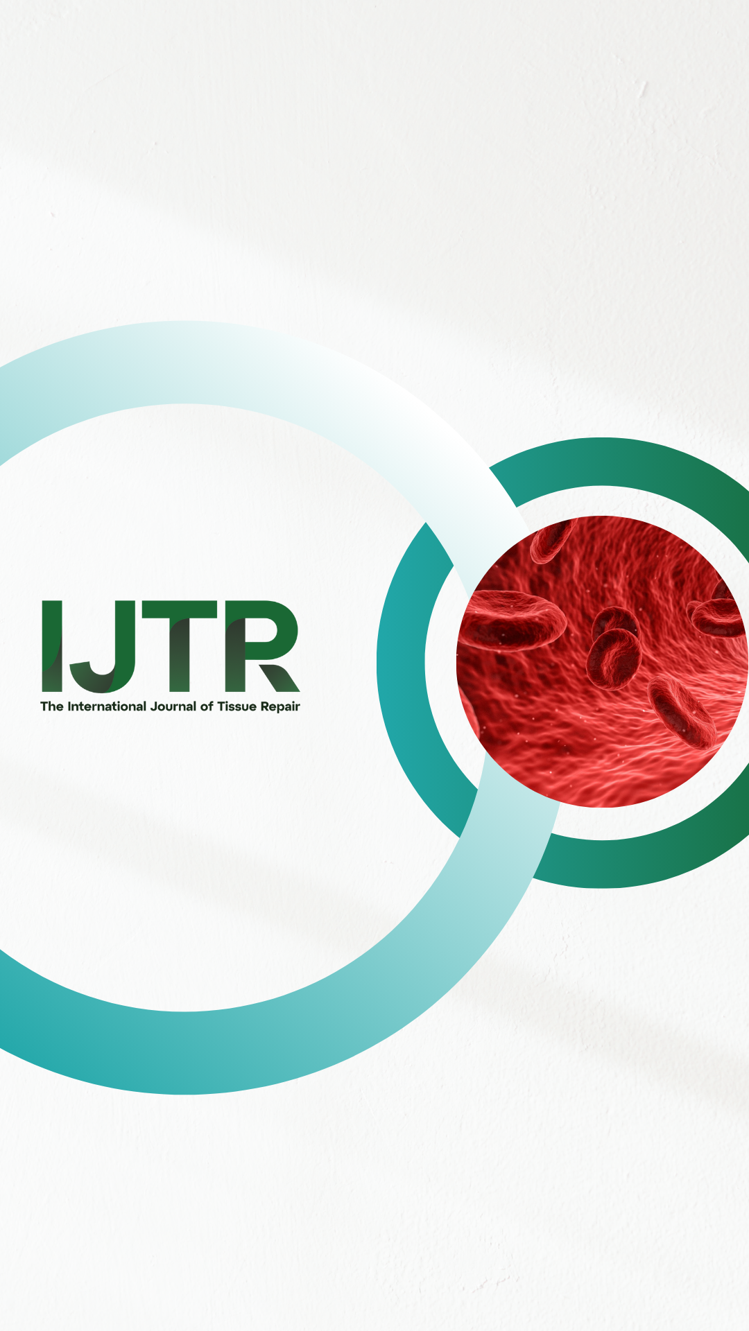 Cover of IJTR journal with logo and an image of blood cells.