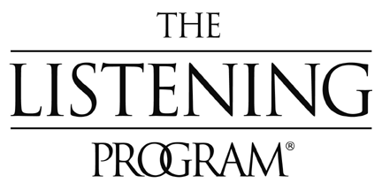 The Listening Program logo with the words 'The Listening Program' in stylized black font on a white background.