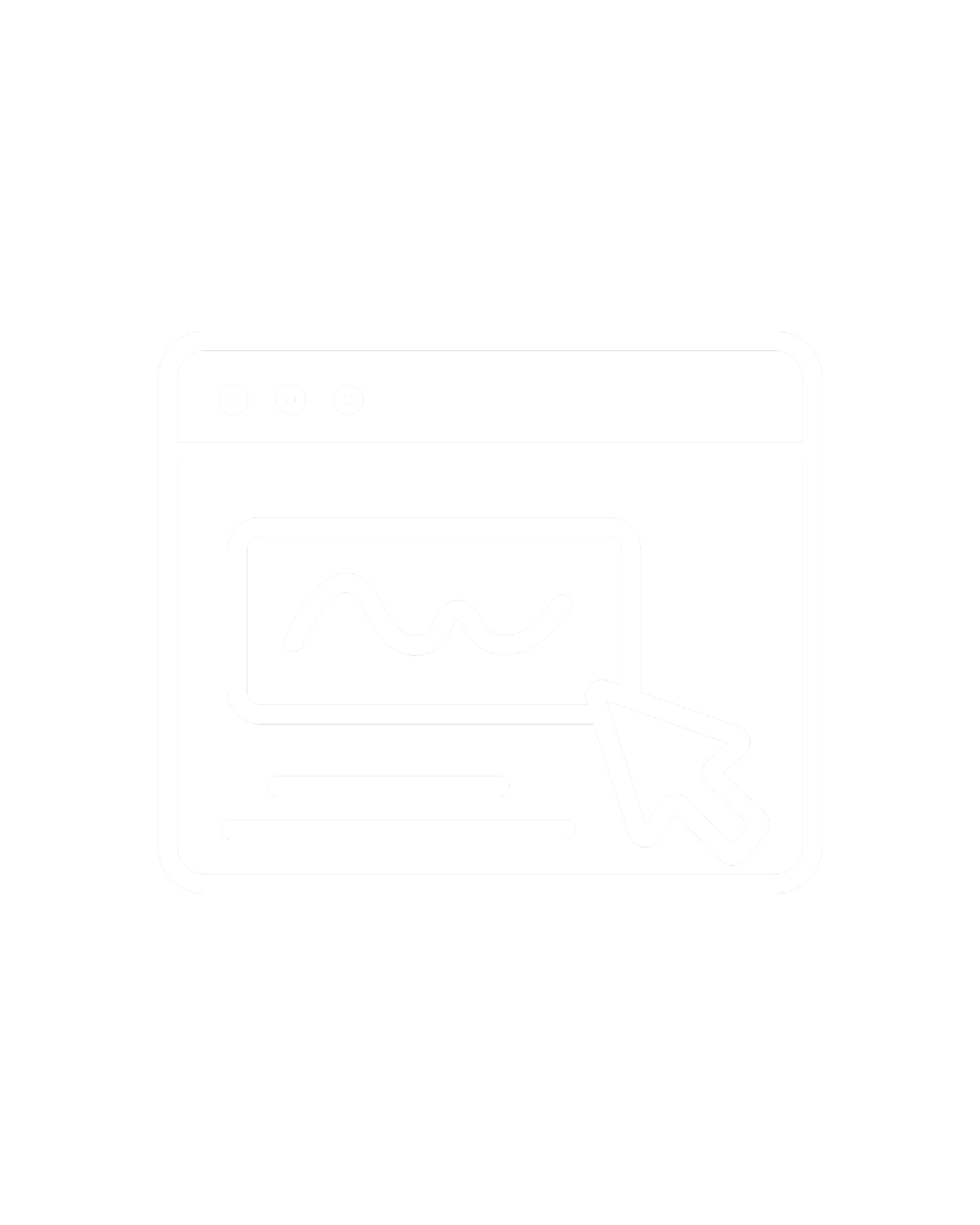 Task Hive website design and SEO optimization services icon showing browser window, analytics graph and website performance growth.