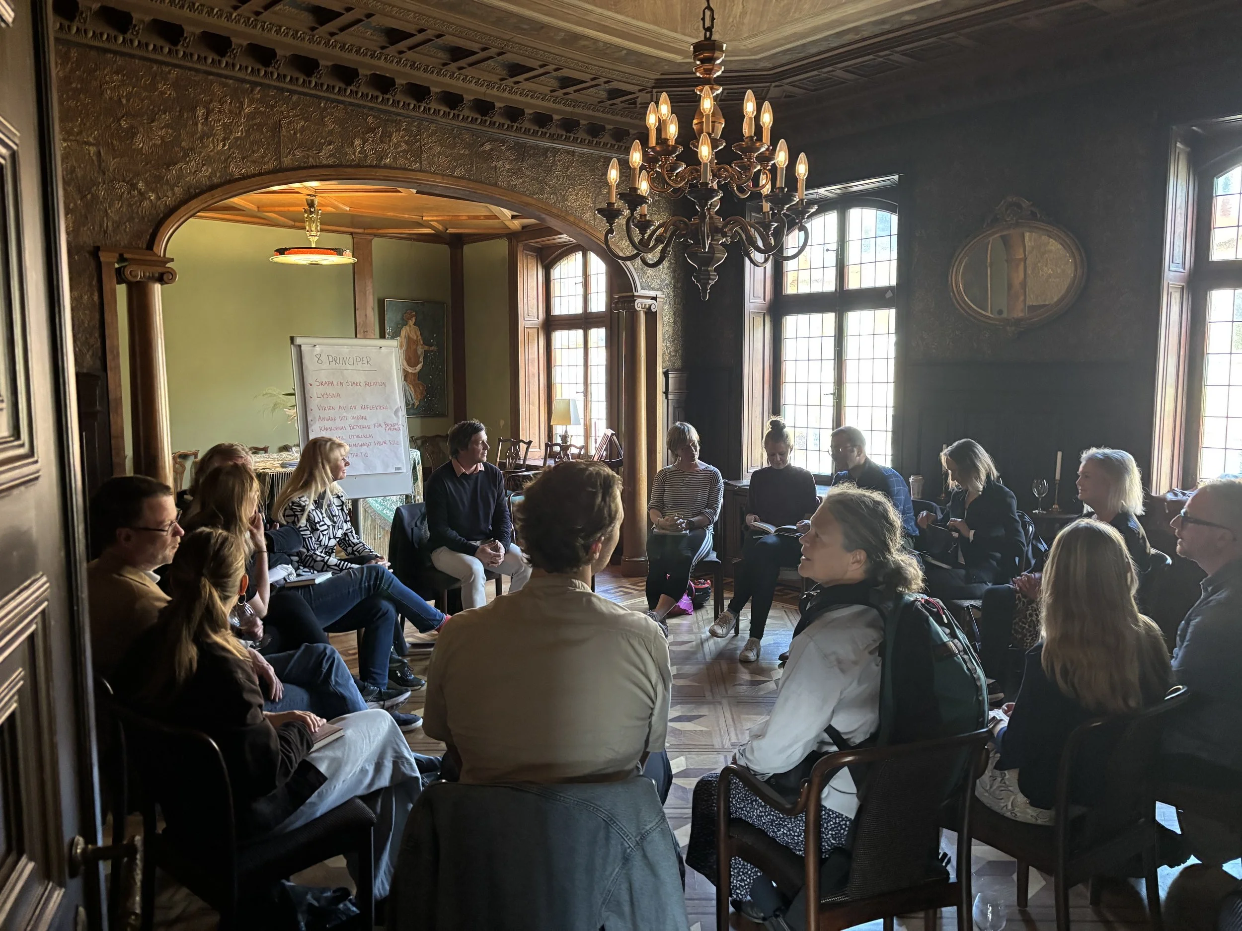 Coachsalong om Allt Flyter, 24 nov på Julius Hus