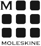 Moleskine logo with stylized black squares and the word 'MOLESKINE' beneath