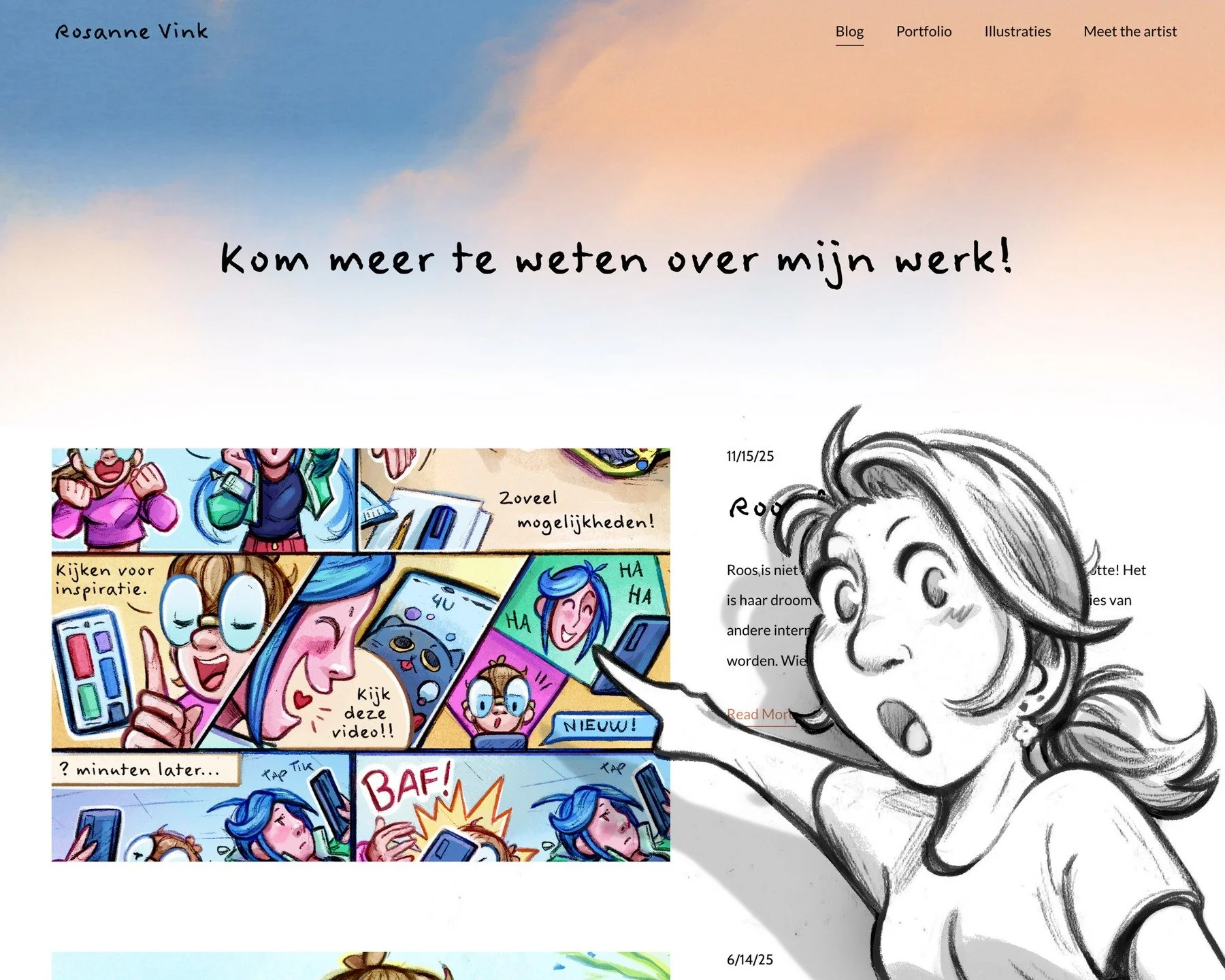 JOEPIE 🎉 Eindelijk een echte website! 

Zou je meer achtergrond willen weten over mijn projecten? Dan is dit de plek. Naast blogs ook een overzicht van werk in opdracht, eigen creaties en behind the scenes. Neem gerust een kijkje 👀

🌐 --> Link 