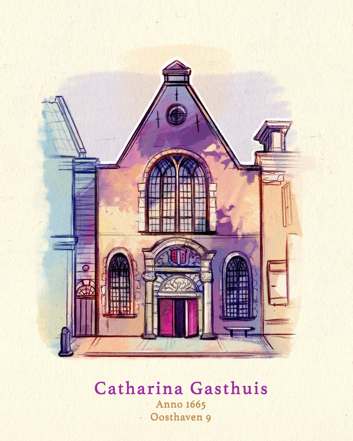 Eindelijk!!! Nieuwe Goudse Kaartjes zoals een tijdje geleden beloofd. De tekeningen waren al in oktober gemaakt 🙈 Maar dit is juist een mooi moment. Een jaar geleden begon ik met deze kaartjes. Toen 4 illustraties! Nu heb ik er 12!

Ken jij ze allem