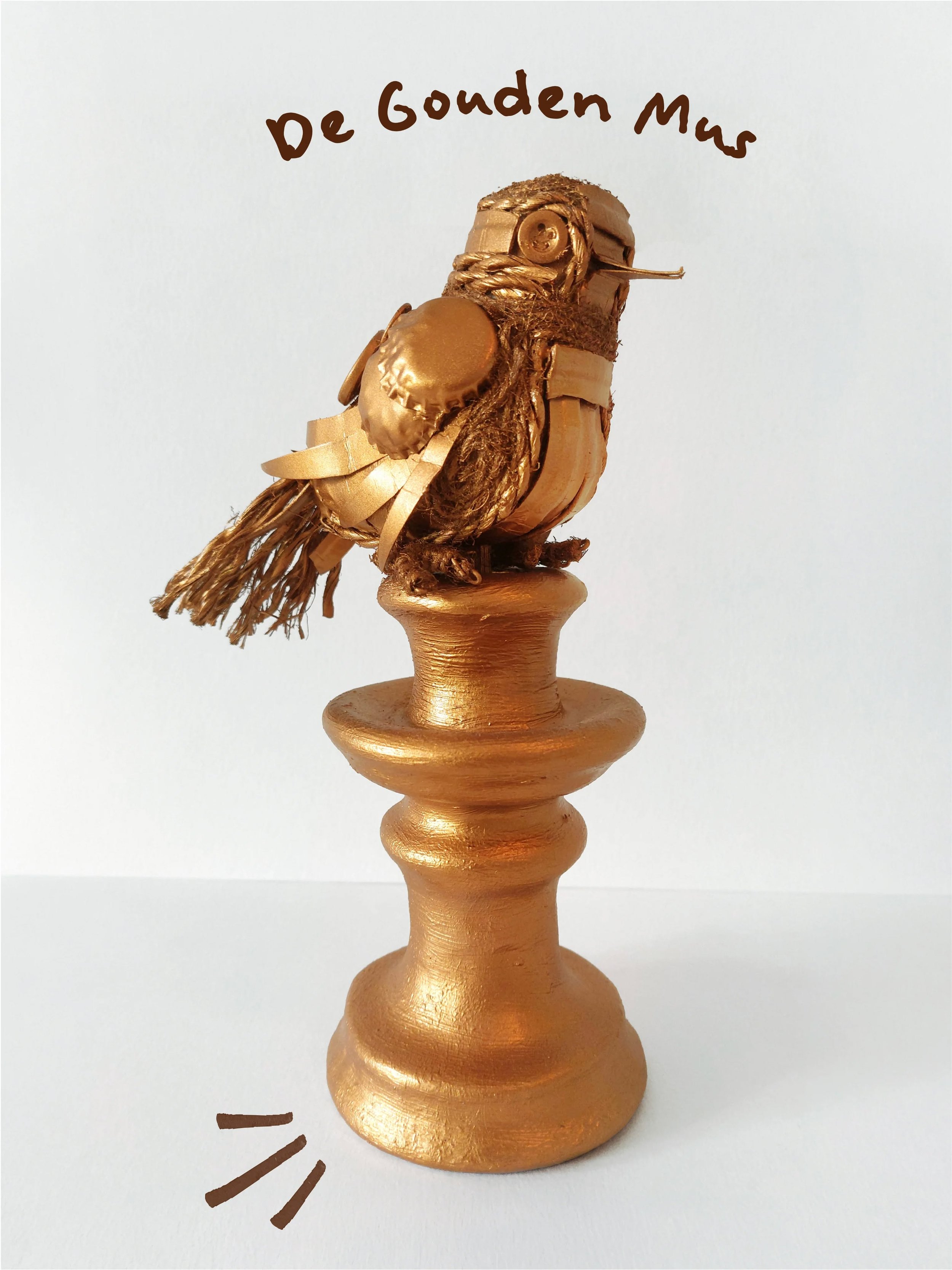 Hoe maak je een mus? 🐦🏆 Dit jaar had ik de eer om de Gouden Mus van deze komende editie te maken. Was heerlijk om te doen! Tot zaterdag <3