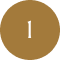 A brown circle with the number 1 in white at the center.