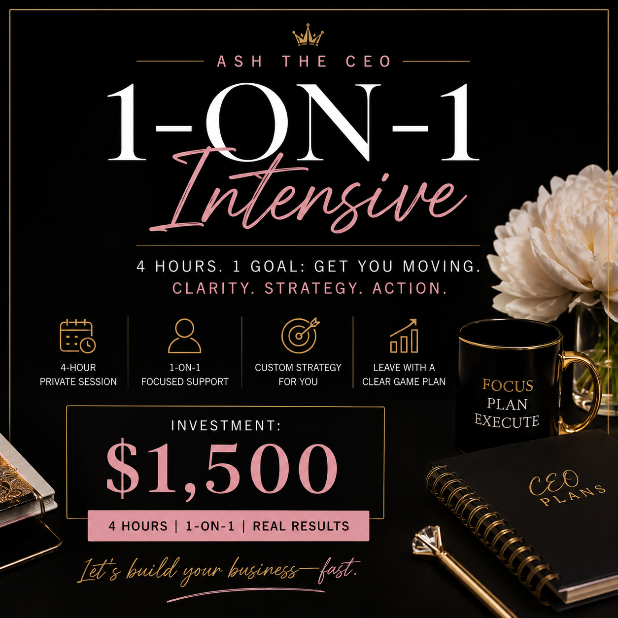 1-on-1 Intensive