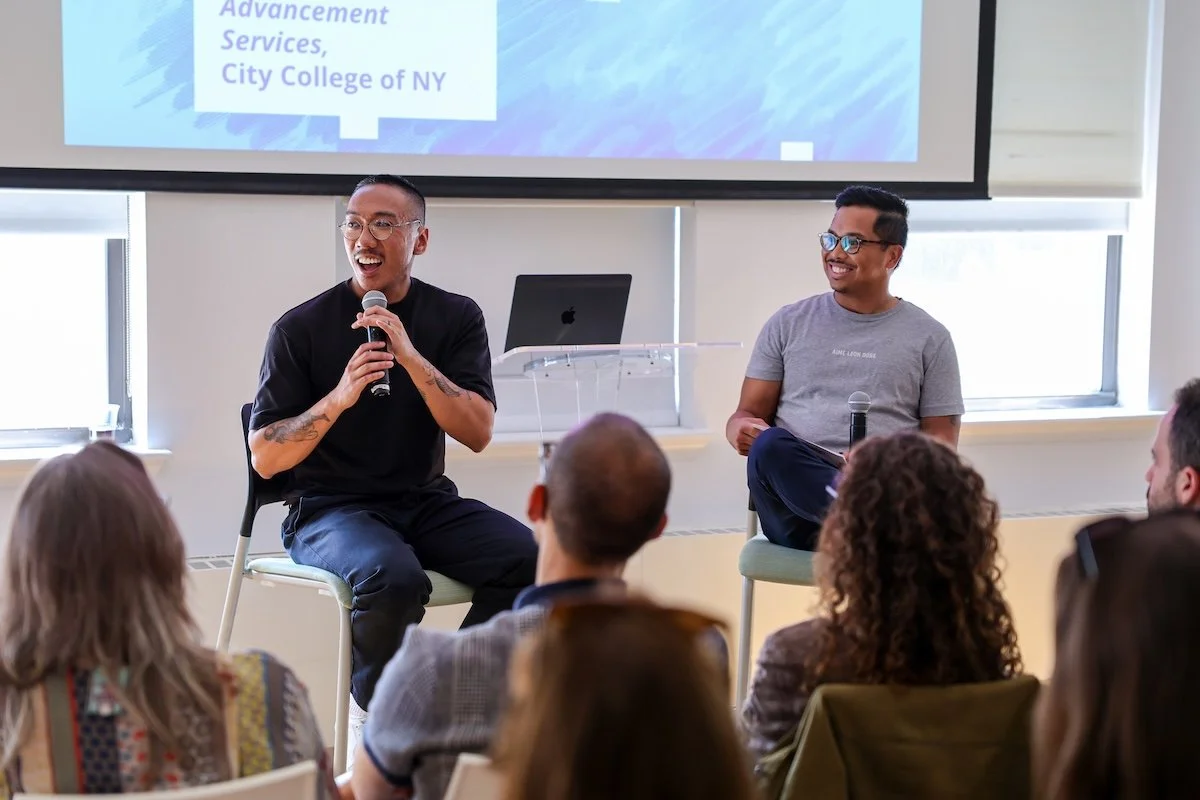 At New York Tech Week. Photo: Cory Winter