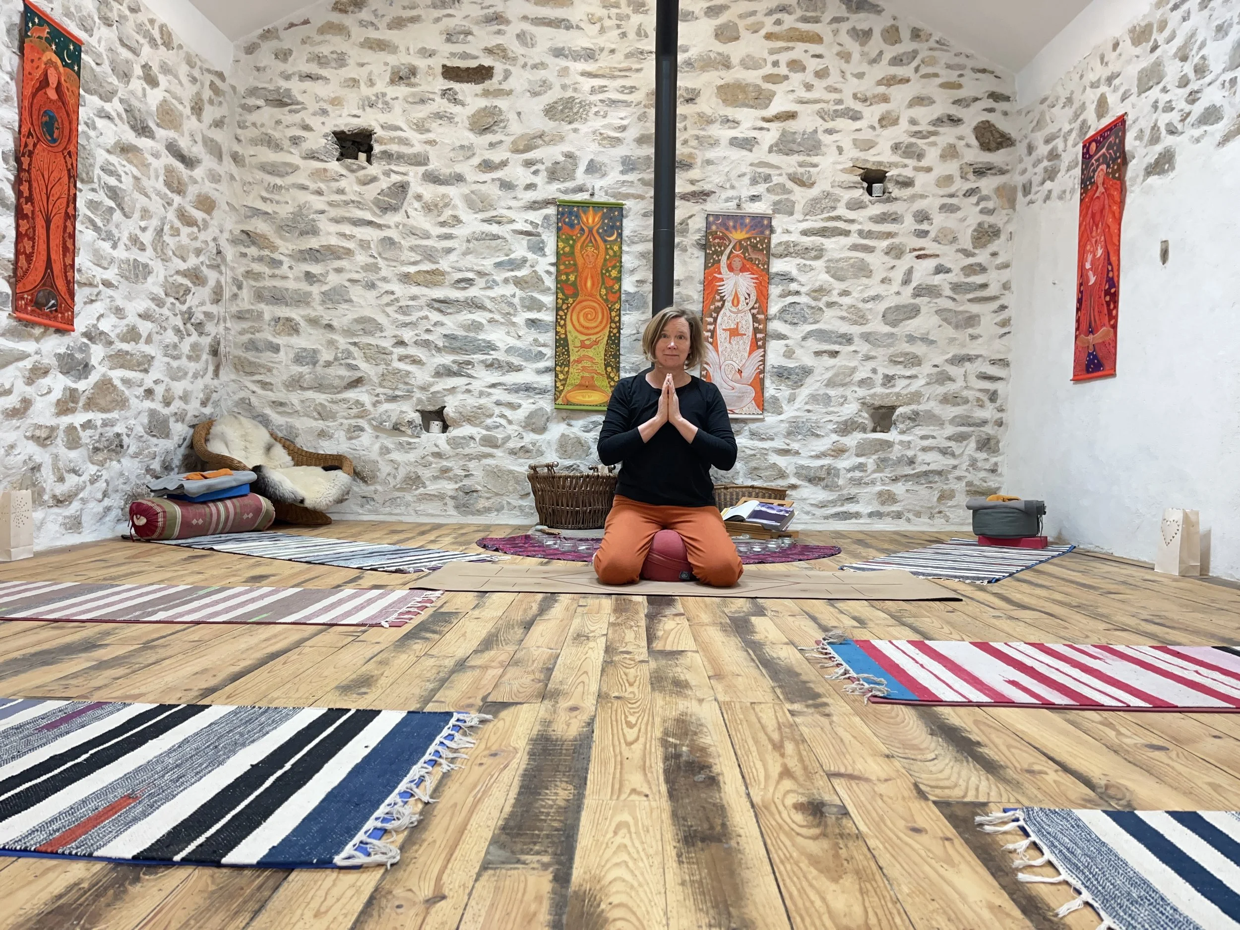 Lime Rendered Stone Walls