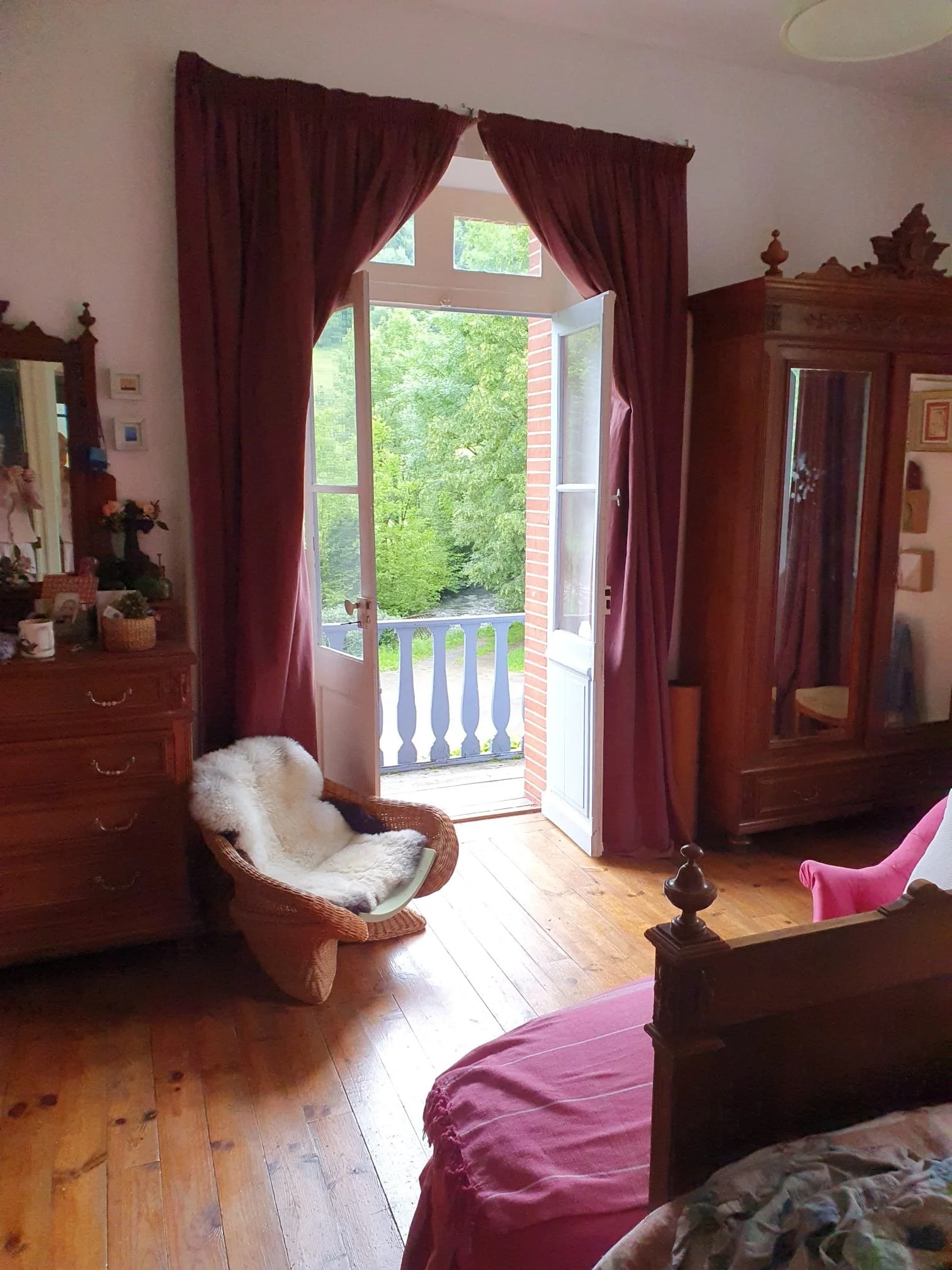 Master Bedroom Balcony Doors