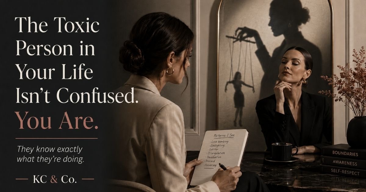 The Toxic Person in Your Life Isn't Confused. You Are.