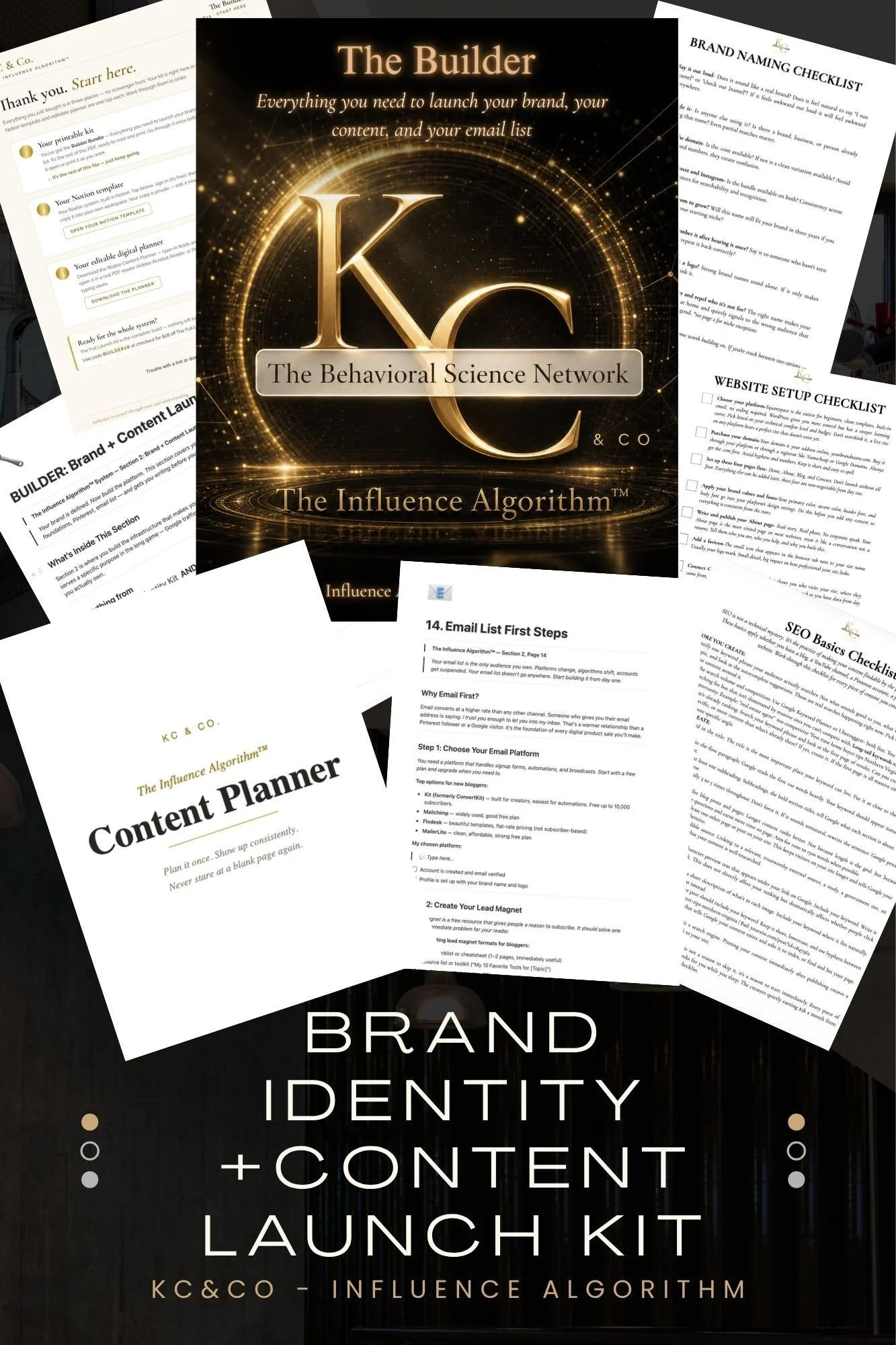 The Builder - Brand + Content Launch Kit