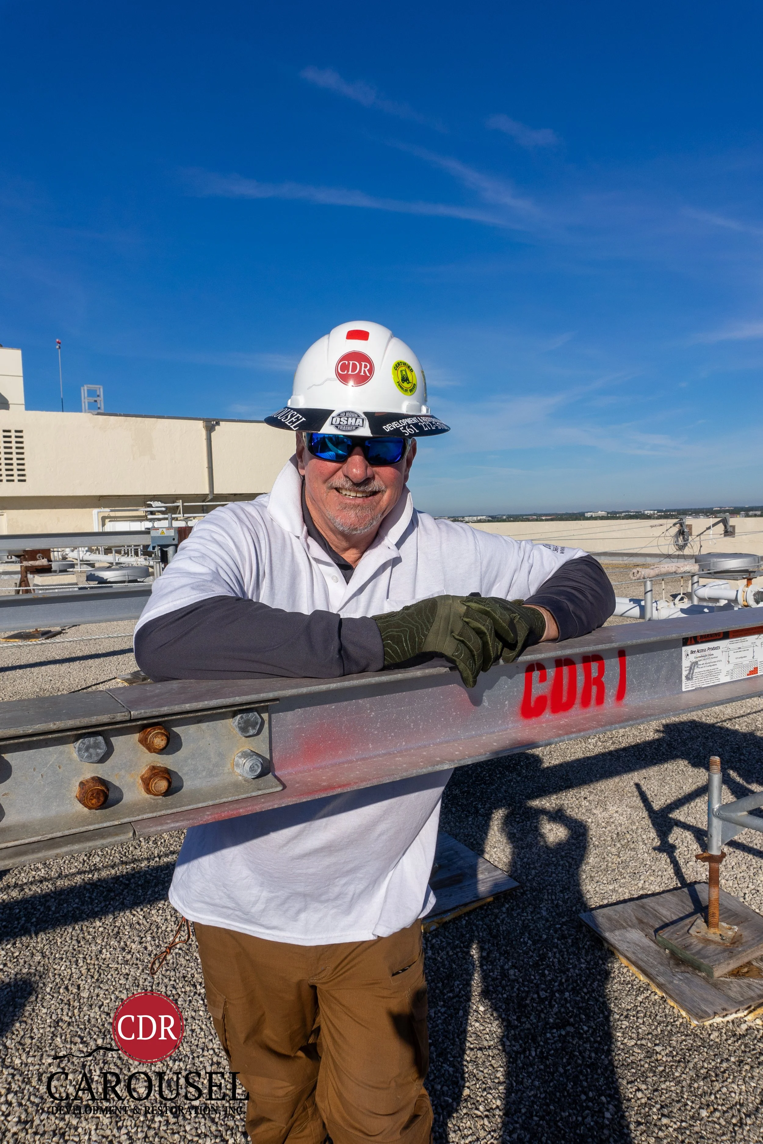 Image of Jason Bianchini at a job site