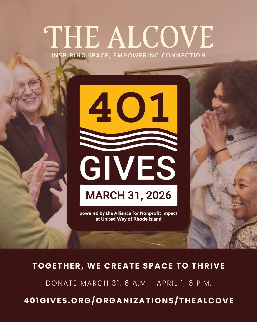 We're thrilled to be participating in 401 Gives on March 31!

In just one month, over 630 people have come through our doors&mdash;to discover portraits of changemakers, find community, and remind the world that women and gender expansive people are 