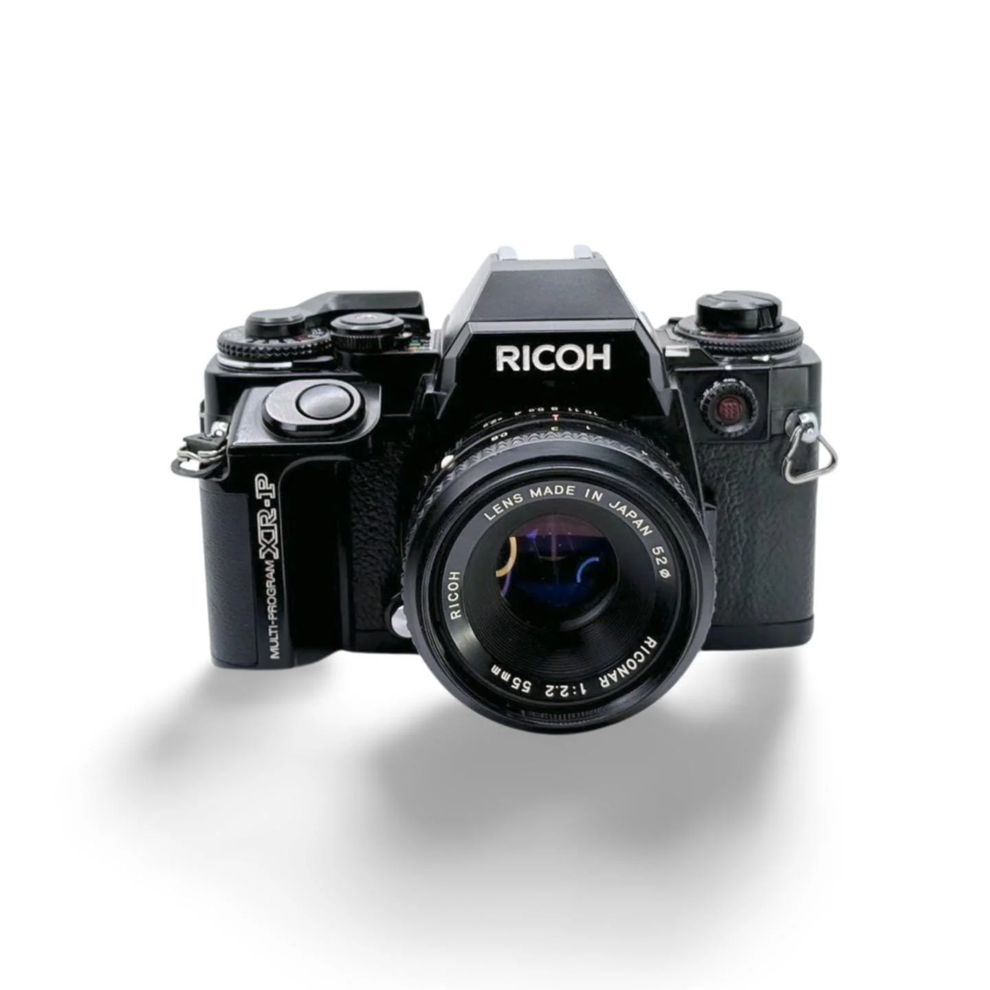 Ricoh XR-P 35mm Film Camera - Riconar 55mm f/2.2 Lens, K-Mount