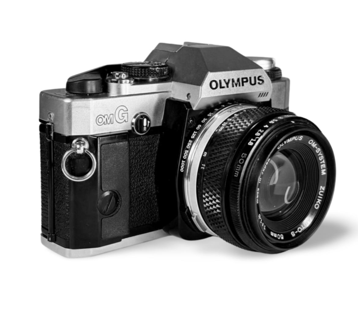 Olympus vintage camera- OM-G analog vintage camera- retro camera