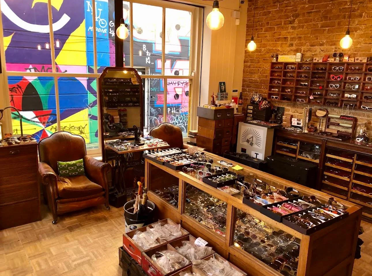 Interior of Specstacular Opticians