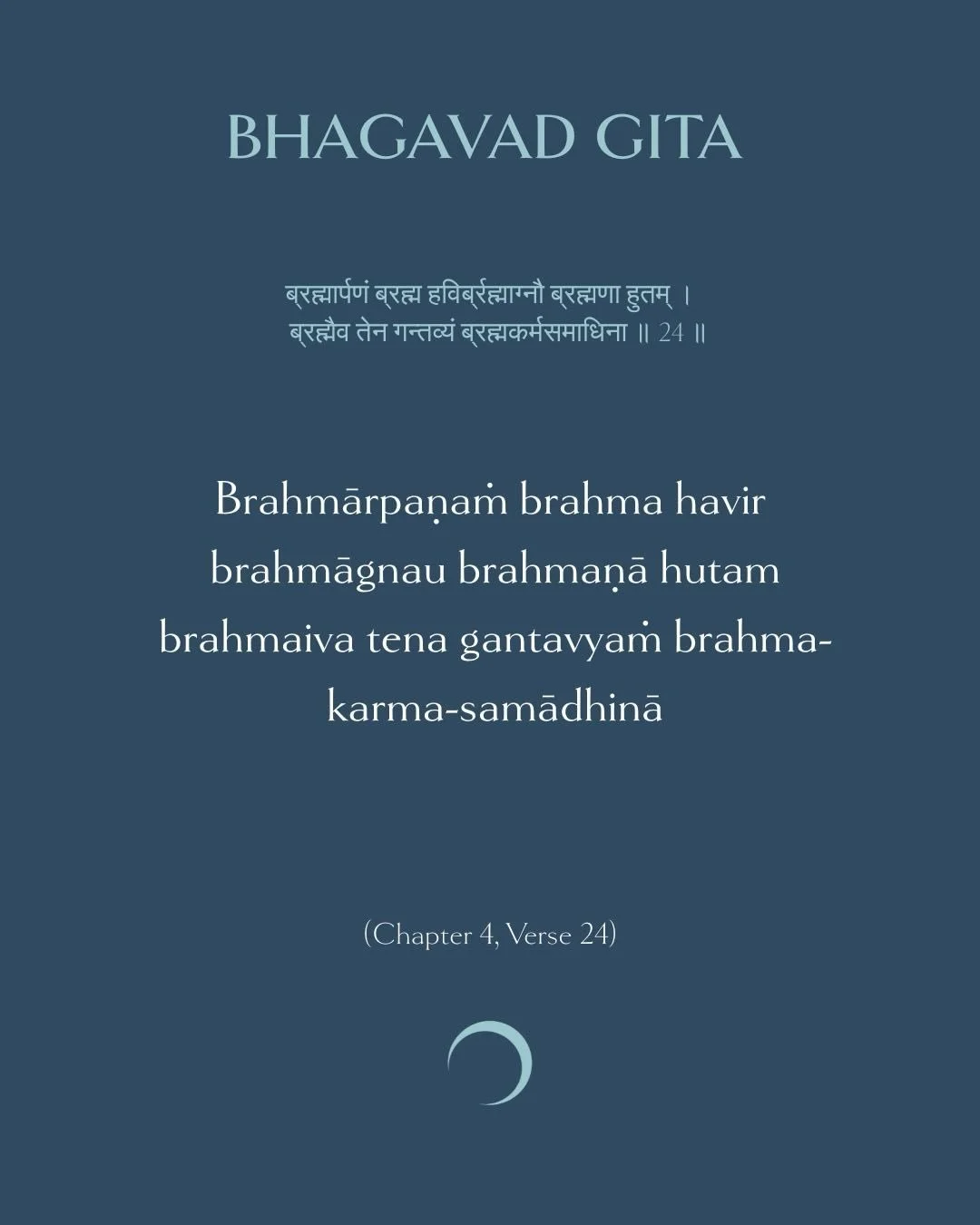 There is no separation when we are present. 
Every action, when done in awareness, becomes a prayer.
Every moment, an offering.

Pause. Breathe.
Make every act an offering.

✨
Save this for when you need grounding.

#bhagvadgita #devotion #goddess
