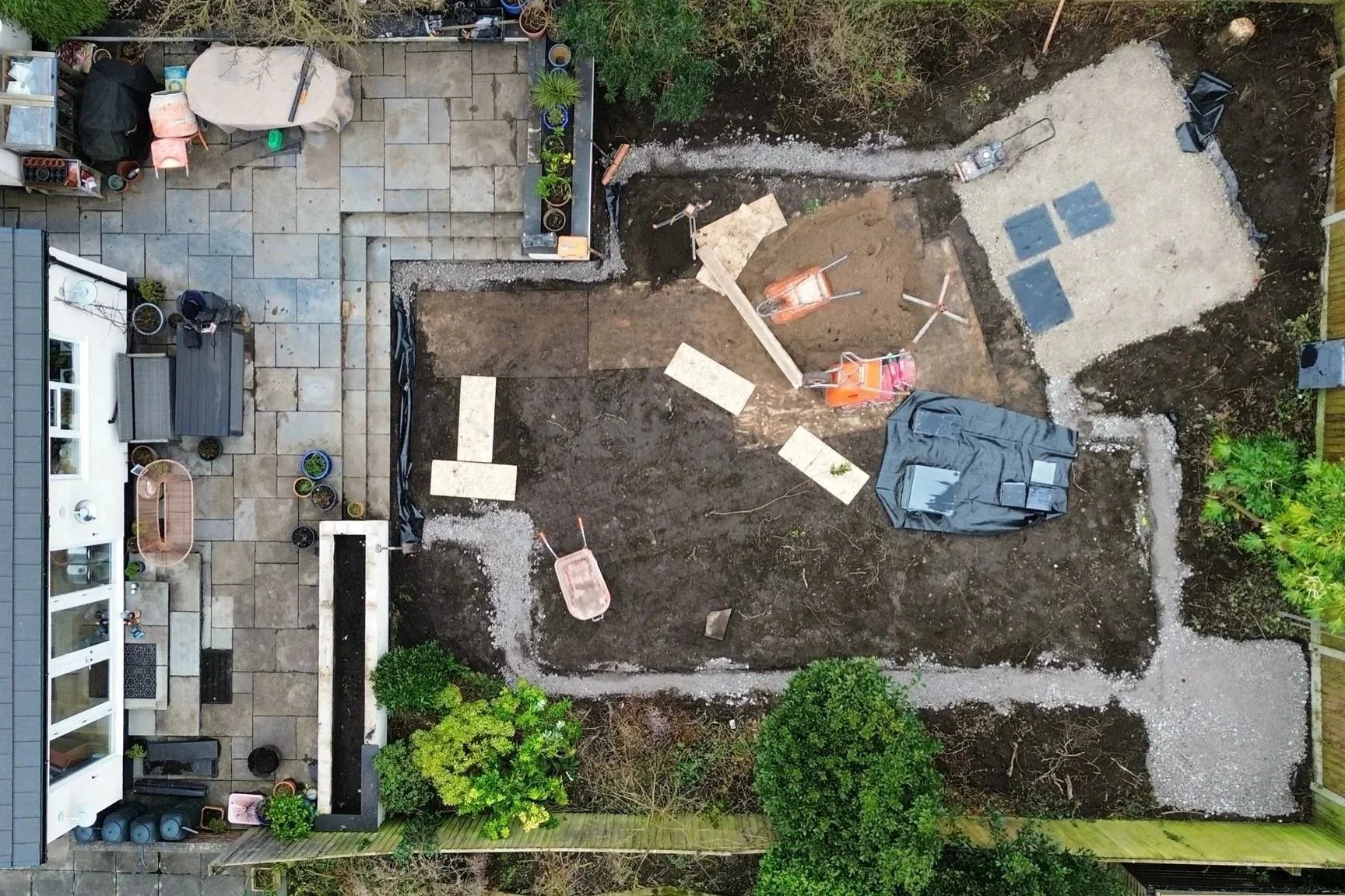 Landscaping, Mossley Hill, Liverpool