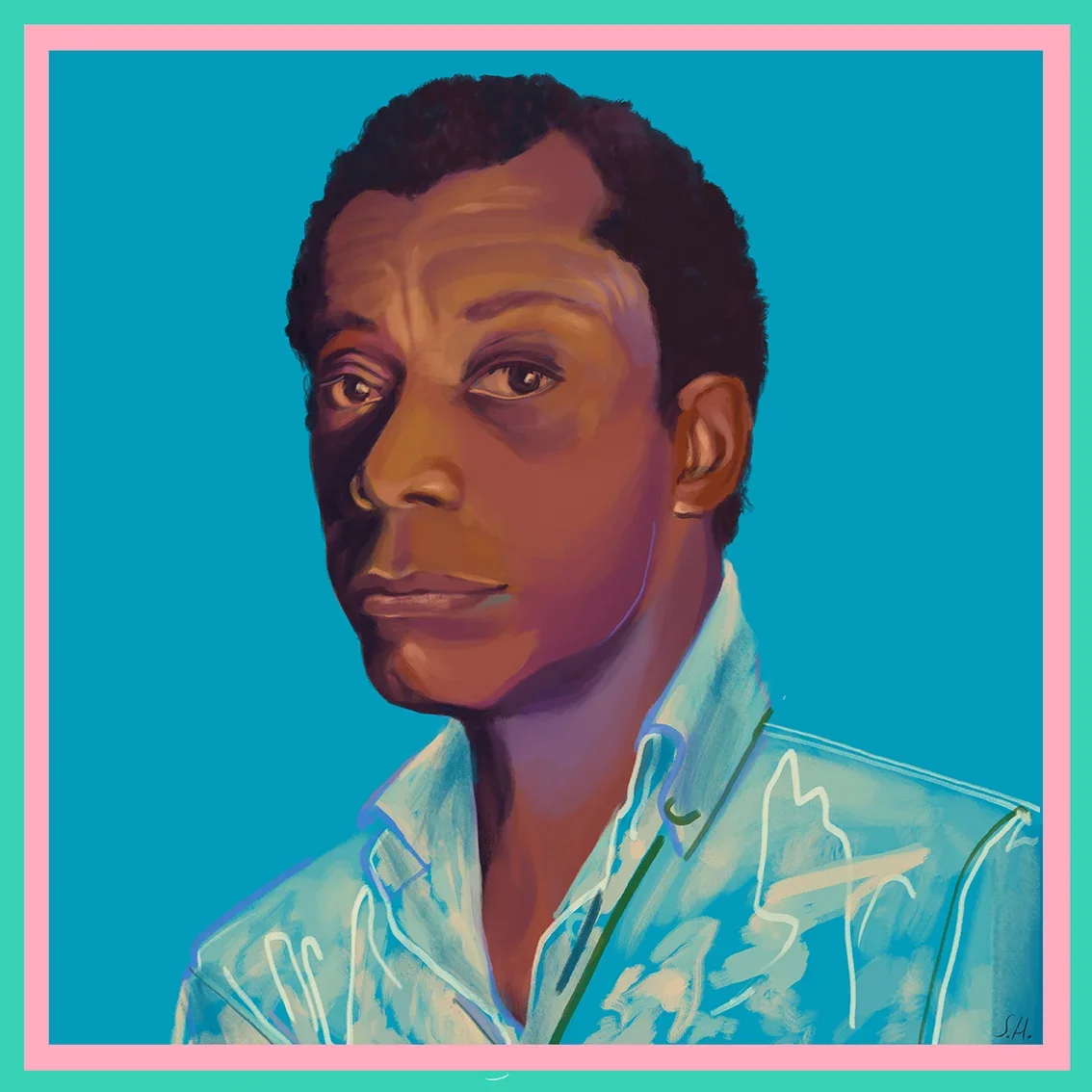 JamesBaldwin_Portrait_Illustration_SpirosHalaris_2019.webp