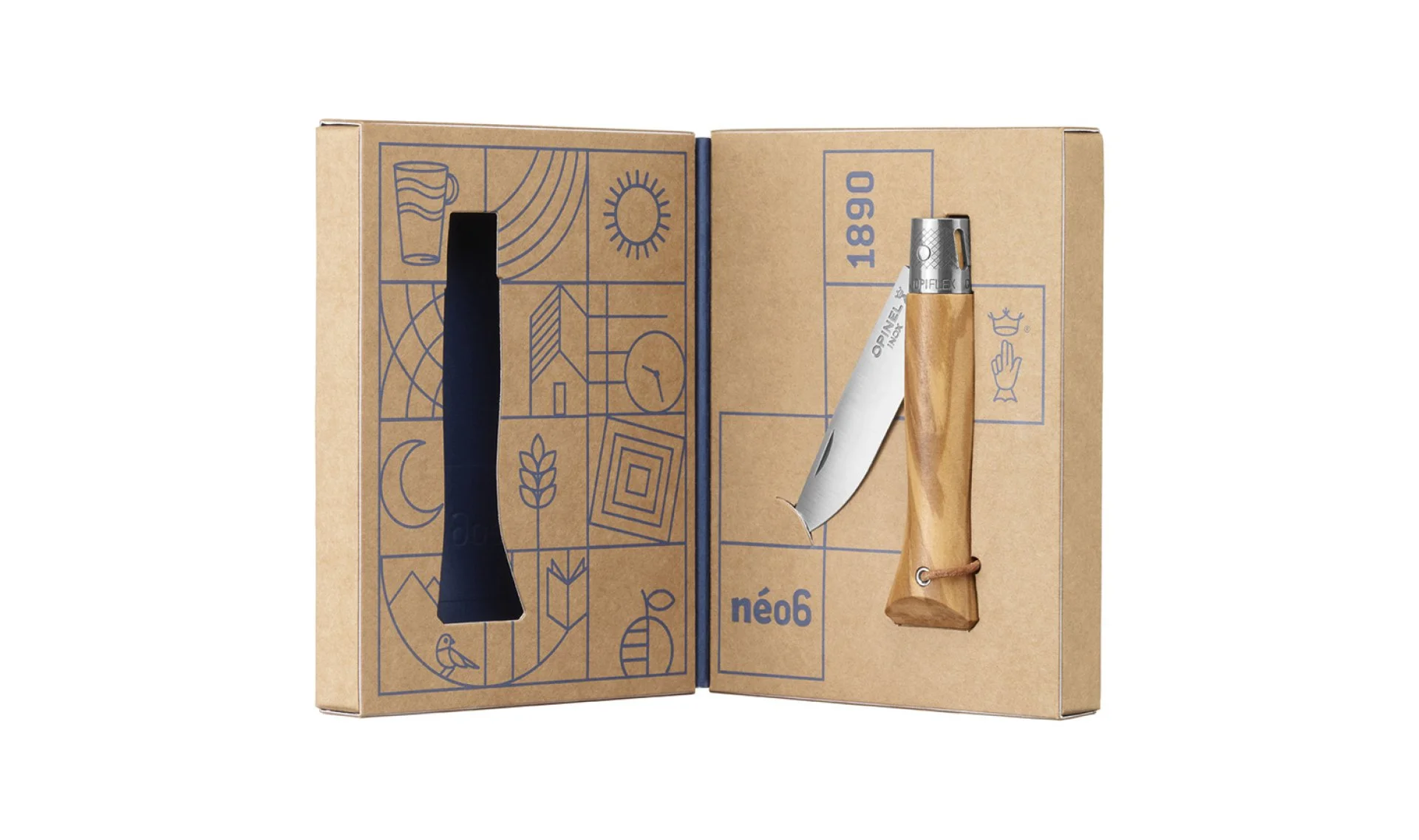 néo6 Opiflex Notenhout zwart