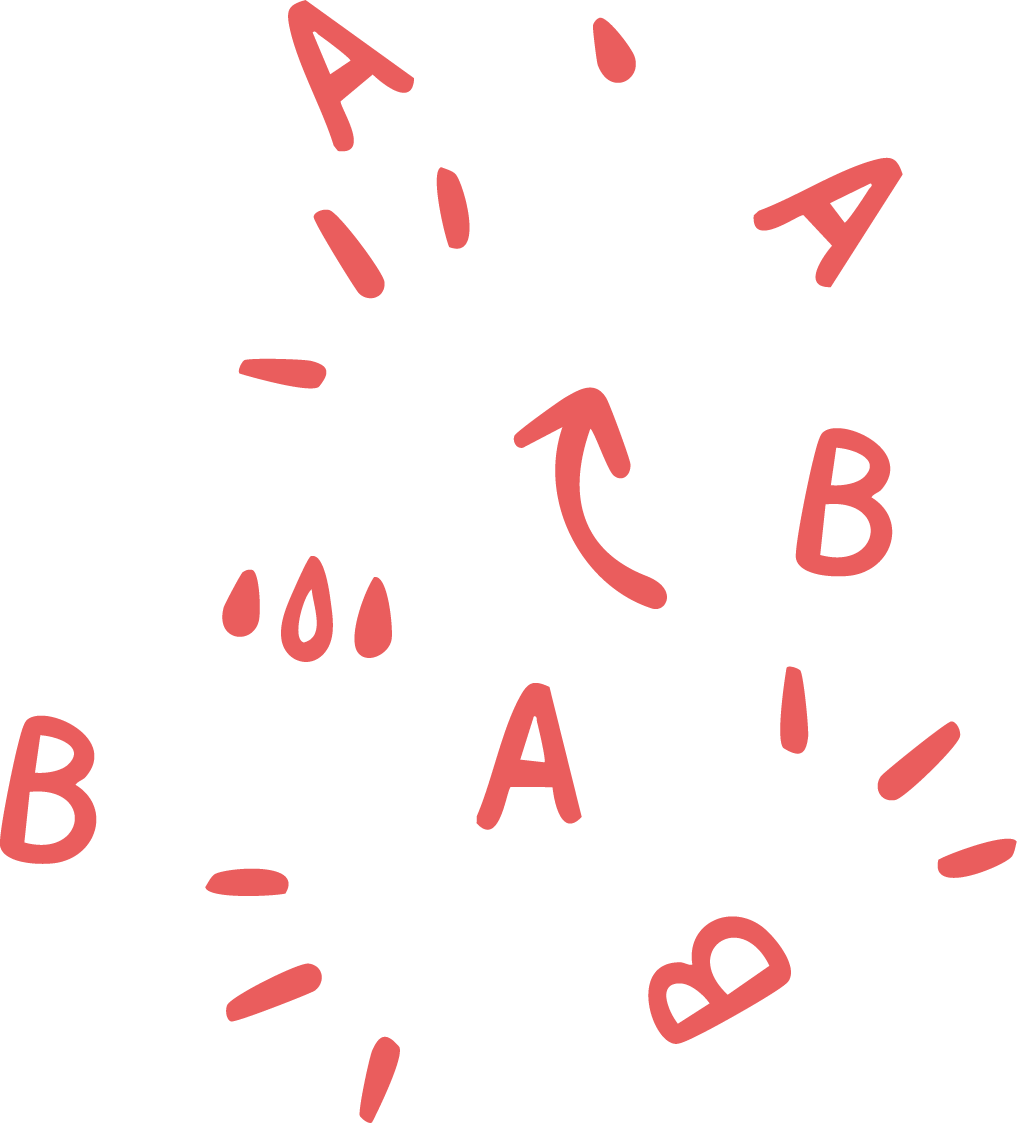 Schéma montrant une structure d'arbre décisionnel avec des lettres A, B, et des flèches indiquant la direction du flux.
